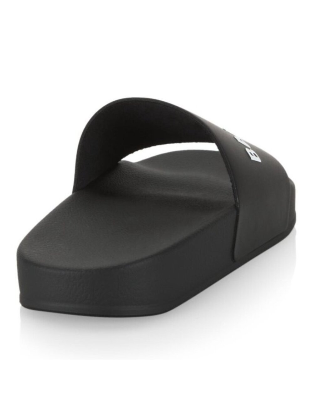 Balenciaga Kids Boys Girls Logo Pool Slides Sandals Black Size 28, US 11 - Italy - Picture 2 of 6
